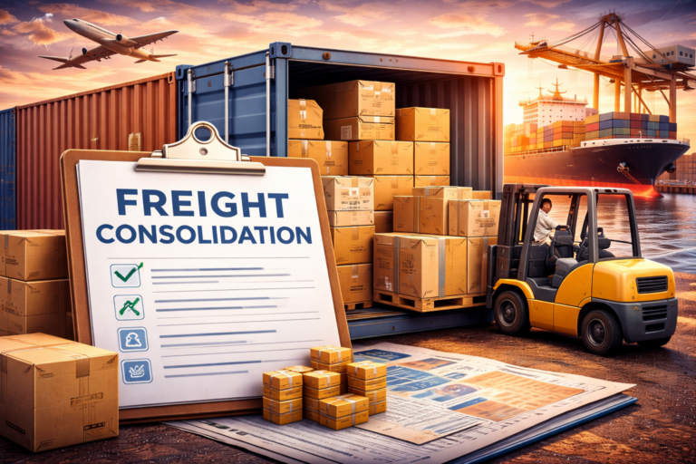 Freight Consolidation Explained: How Businesses Reduce Shipping Costs with Shared Cargo