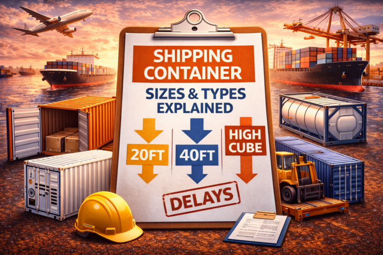 Shipping Container Sizes and Types Explained: Choosing the Right Container for Your Cargo