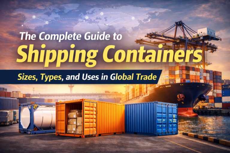 The Complete Guide to Shipping Containers: Sizes, Types, and Uses in Global Trade