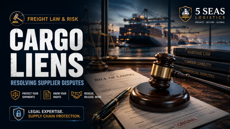 Navigating Supplier Disputes and Cargo Liens in South Africa